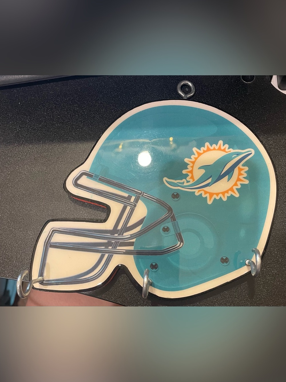 Miami Dolphins Helmet Wall Key Holder